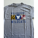 Gray Maryland FlagT-Shirt